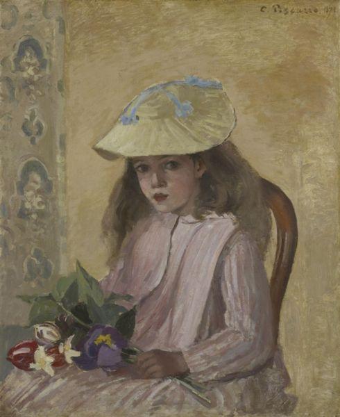 Camille Pissarro Artist s Daughter oil painting image
